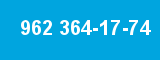 962 364-17-74 962 364-17-74